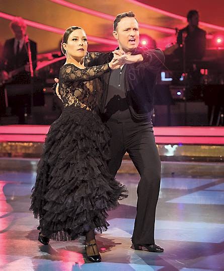 Astrid Krag og Thomas Evers Poulsen i en tango i "Vild med dans".