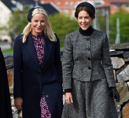 Kronprinsesse Mette-Marit og kronprinsesse Mary