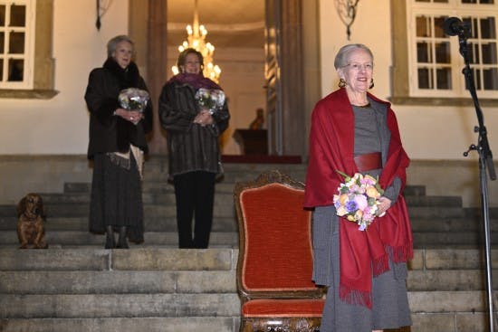 Dronning Margrethe, prinsesse Benedikte og dronning Anne-Marie