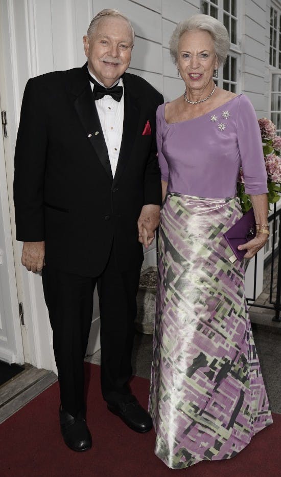 Jens Olesen og prinsesse Benedikte
