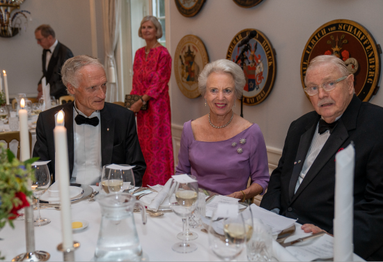 Bertel Haarder, prinsesse Benedikte og Jens Olesen