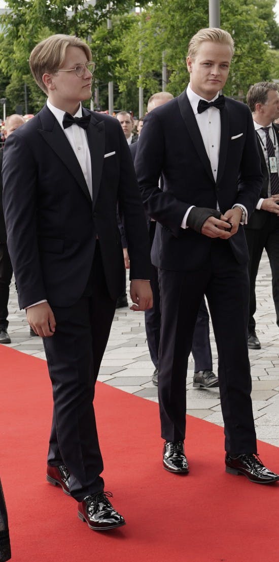 Prins Sverre Magnus og Marius Borg Høiby