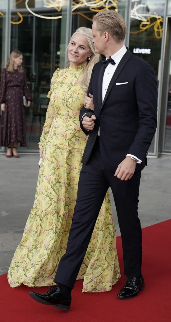 Kronprinsesse Mette-Marit og Marius Borg Høiby