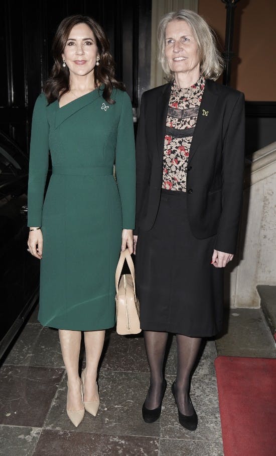 Kronprinsesse Mary og Helle Østergaard