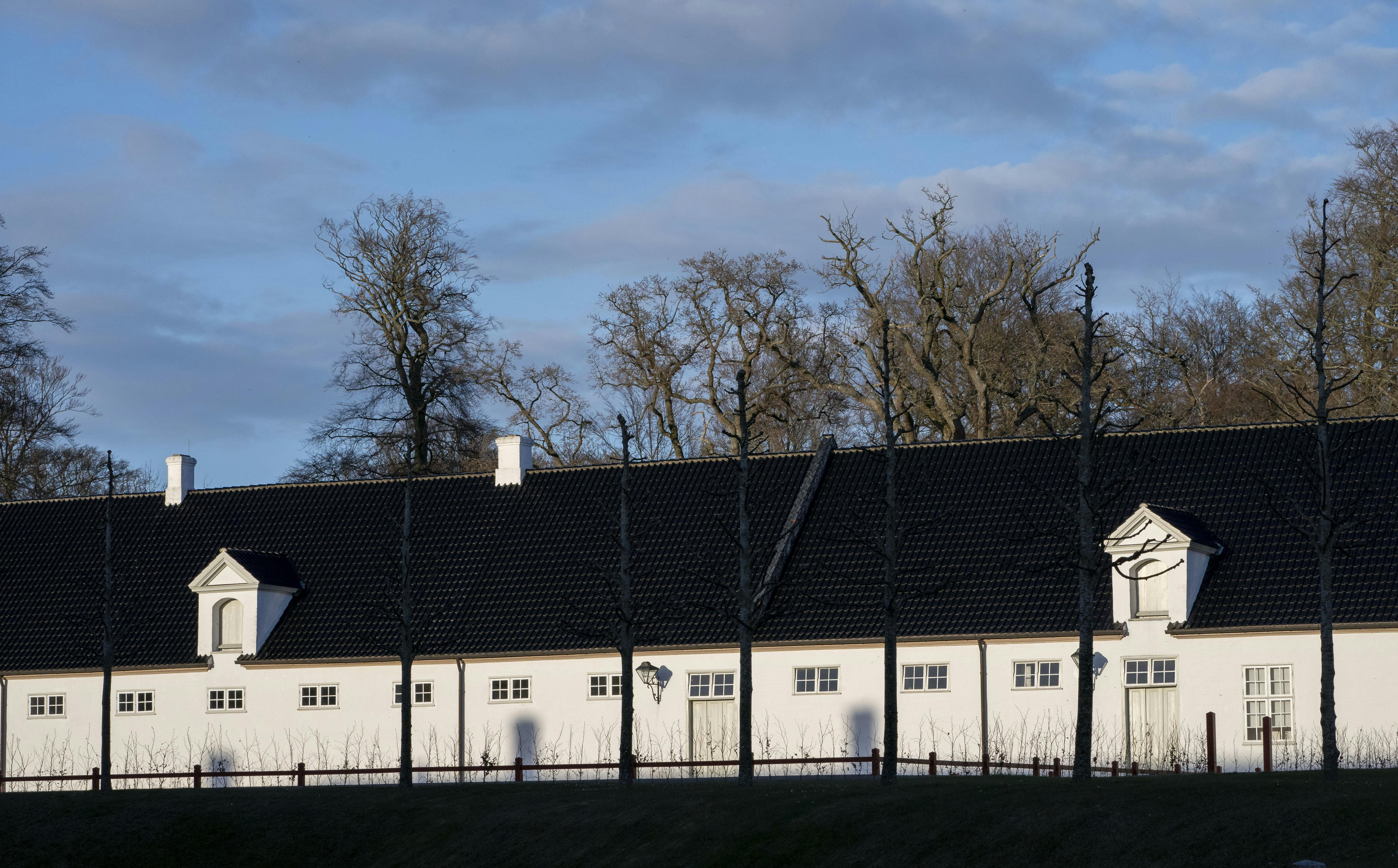 Arealet ved ridebanen på Fredensborg Slot