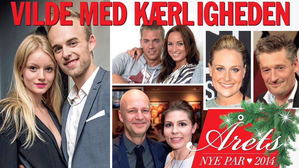 Årskavalkade med kendte der fandt hinanden og kærligheden i 2014