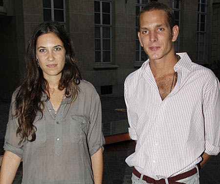 Andrea Casiraghi og Tatiana Santo Domingo