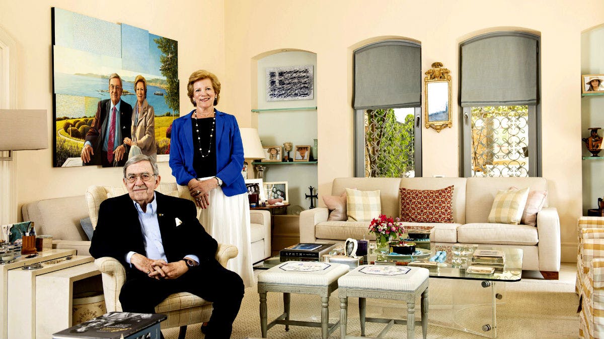 Kong Konstantin og dronning Anne-Marie