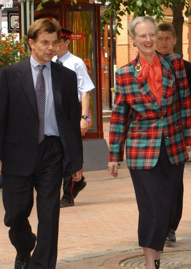 Lars Liebst og dronning Margrethe