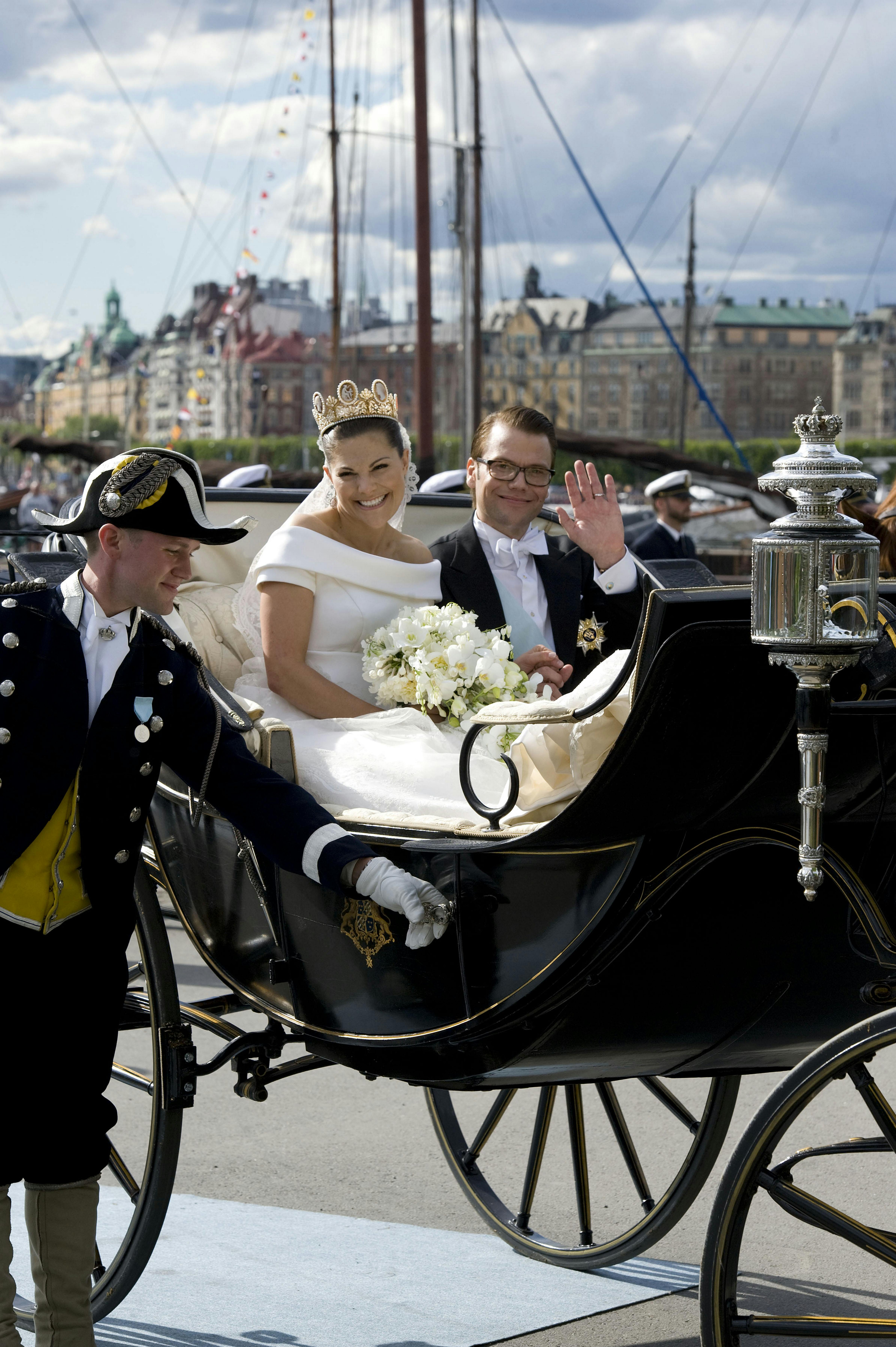 Kronprinsesse Victoria og prins Daniel