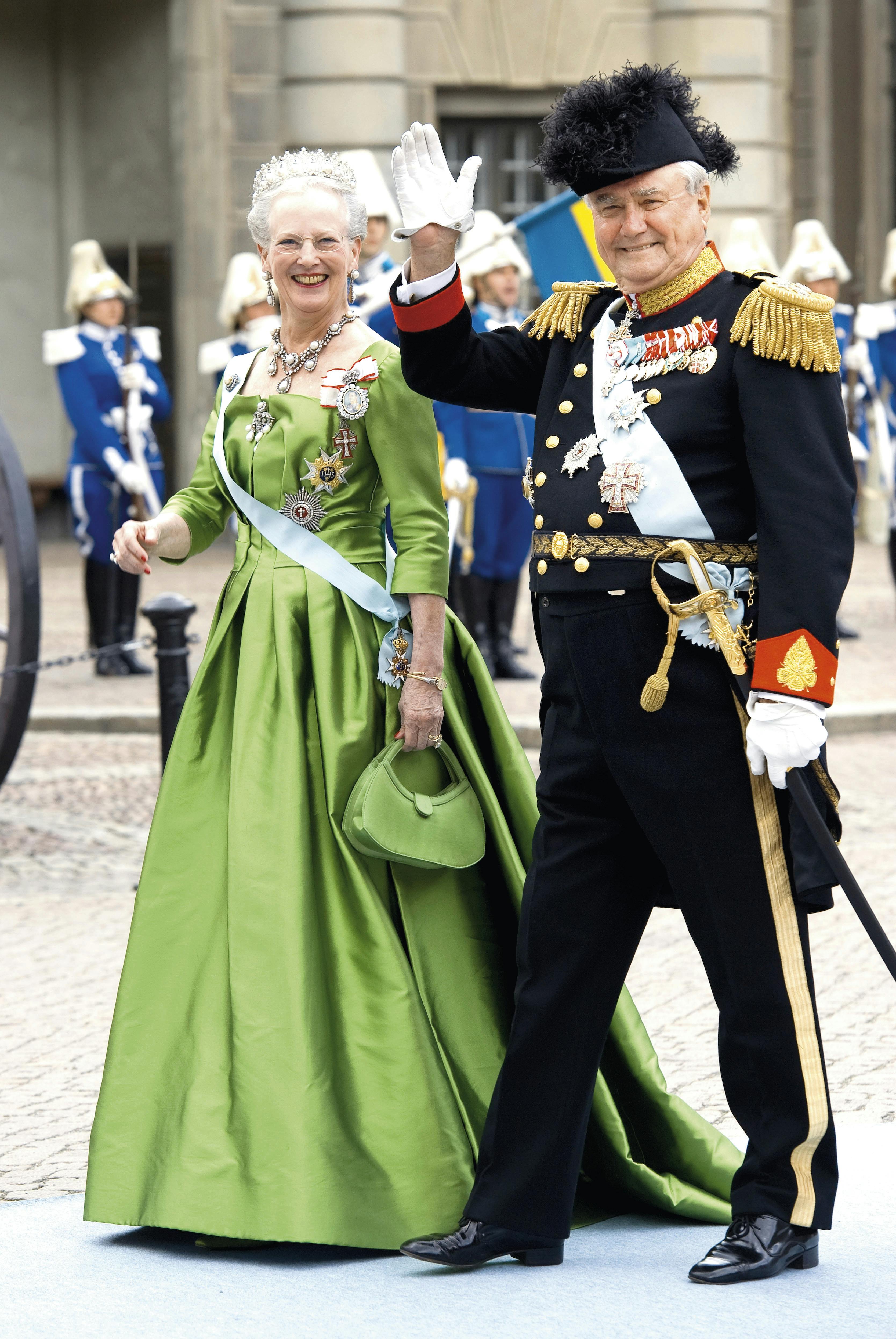 Dronning Margrethe og prins Henrik