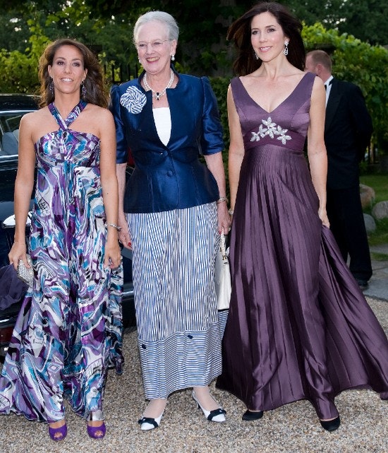 Prinsesse Marie, dronning Margrethe og kronprinsesse Mary