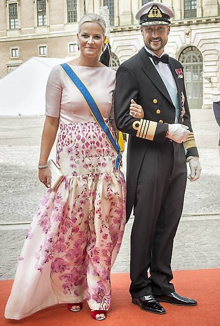 Kronprinsesse Mette-Marit og kronprins Haakon.