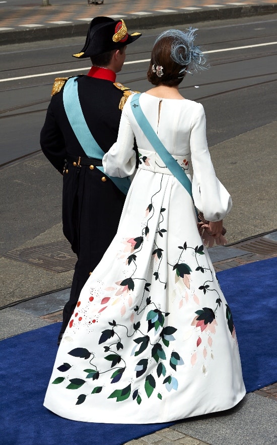 Kronprinsesse bar drømmekjole fra dansk designer: Her har den før |