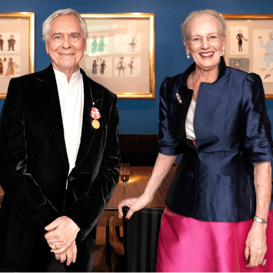 John Neumeier og dronning Margrethe