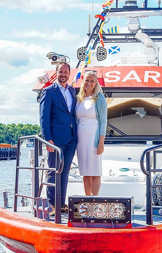 Kronprins Haakon og kronprinsesse Mette-Marit