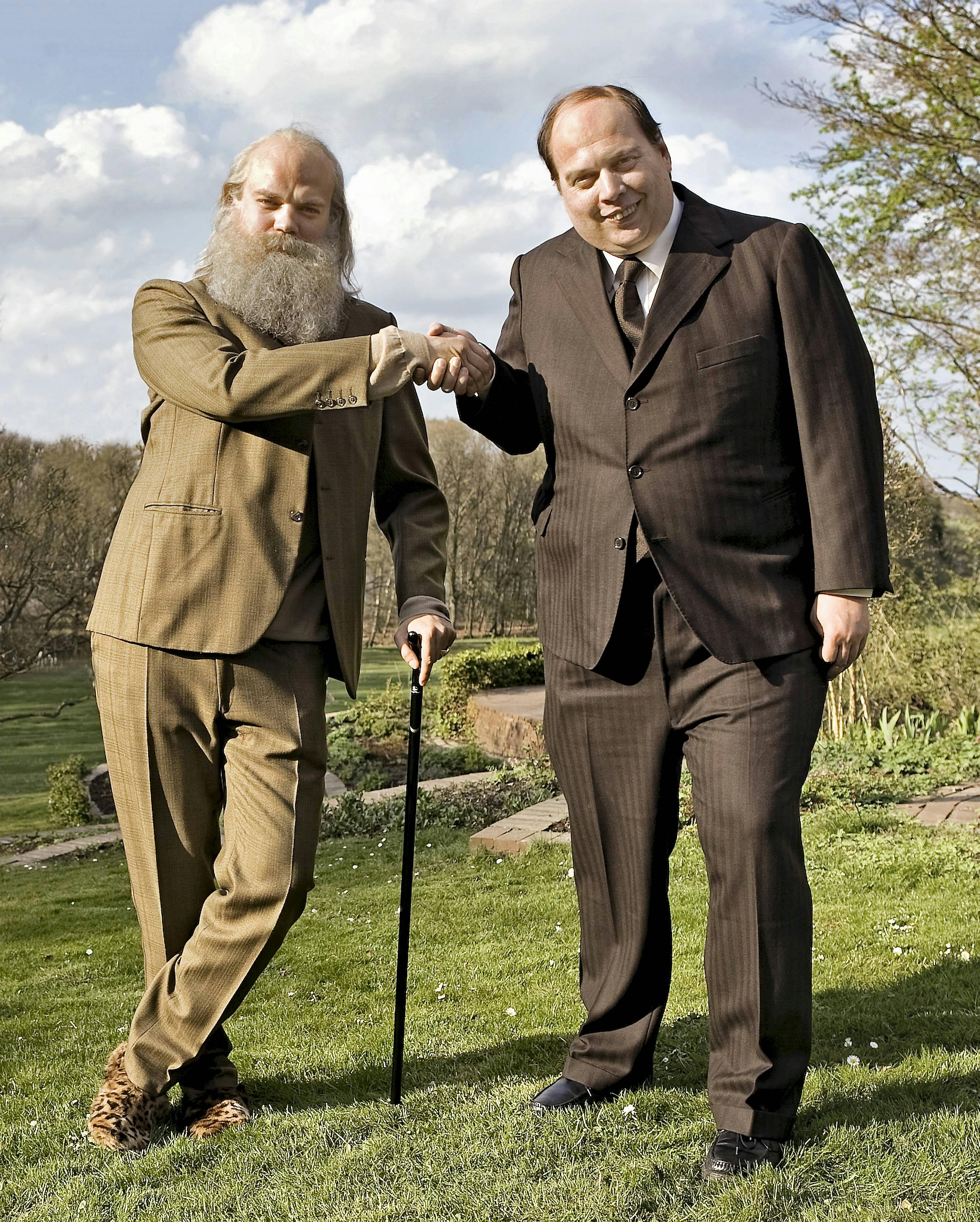 "Spies og Glistrup" med Pilou Asbæk og Nicolas Bro.