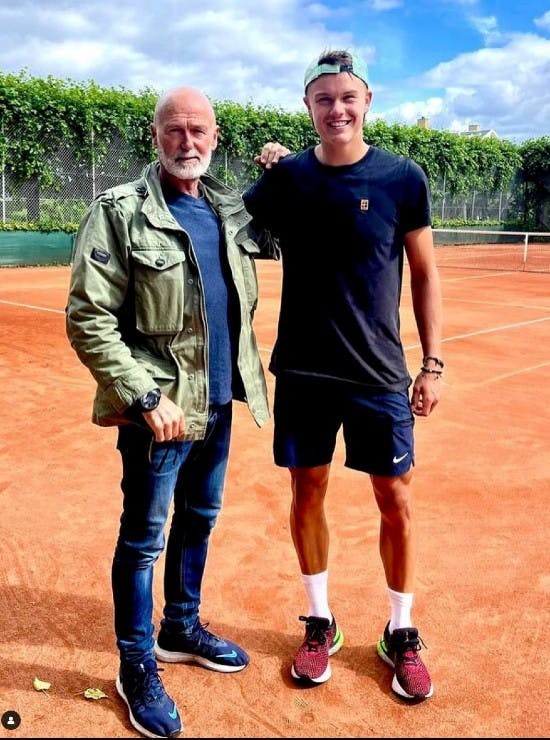 B.S. Christiansen hjælper Holger Rune med den mentale del af tennis