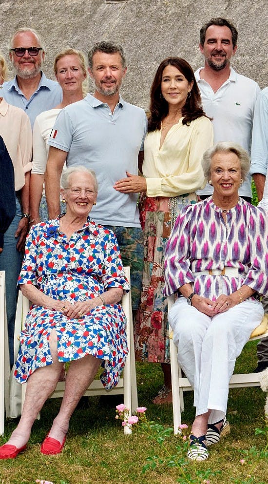 Kronprinsesse Mary i godt selskab på Graasten Slot