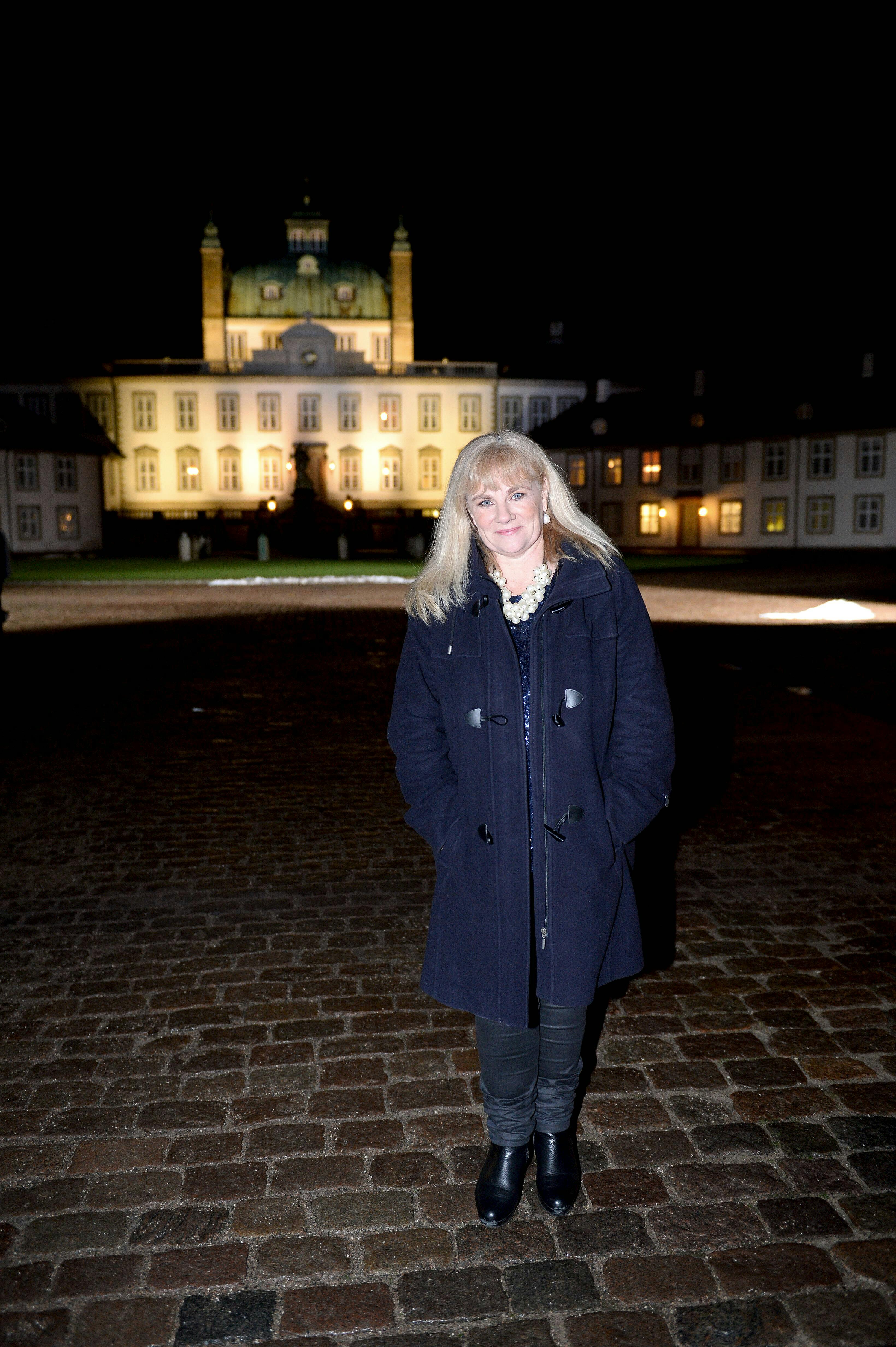 BILLED-BLADETs chefredaktør Annemette Krakau ved Fredensborg Slot 31. december 2014.