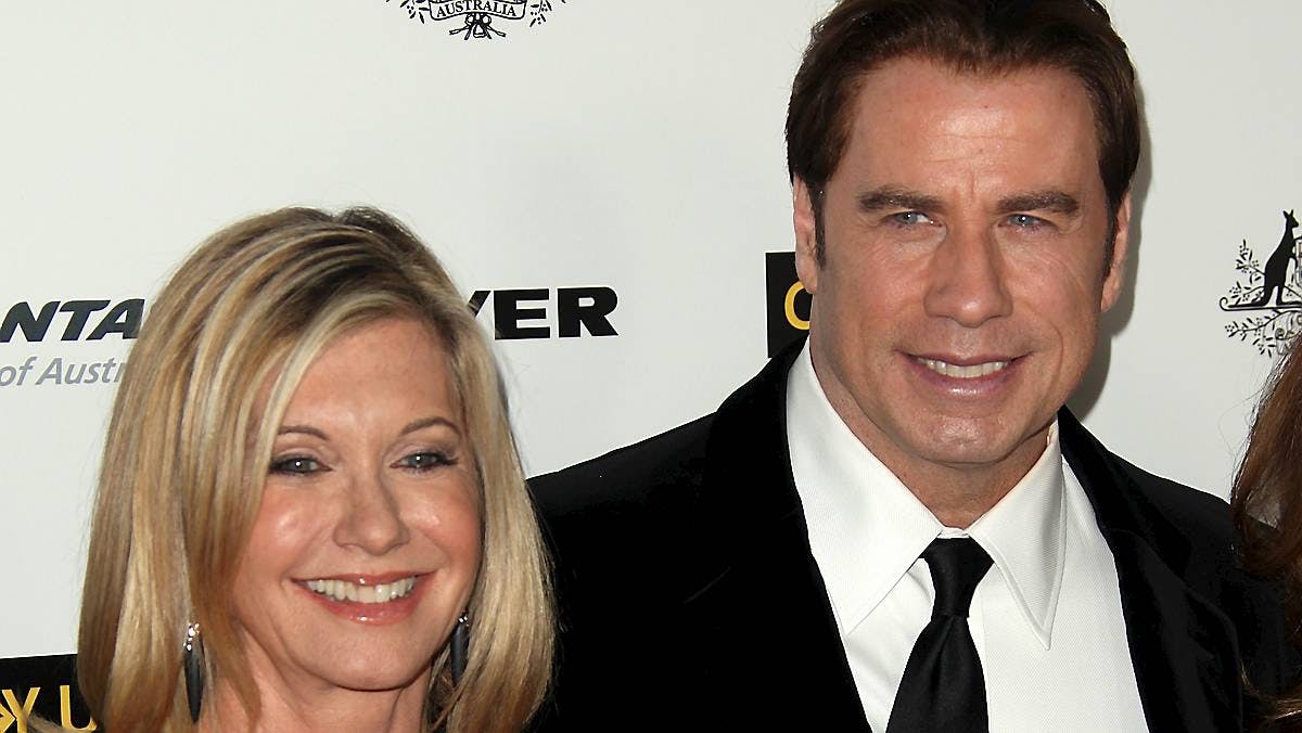 John Travolta og Olivia Newton John