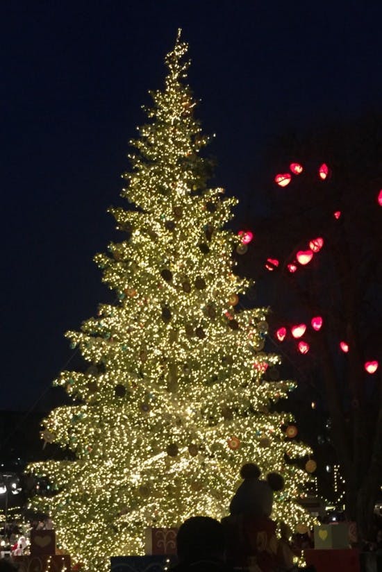 Det fine juletræ i Tivoli