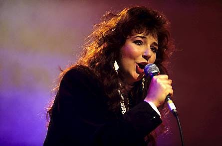 Kate Bush fotograferet i 1987.