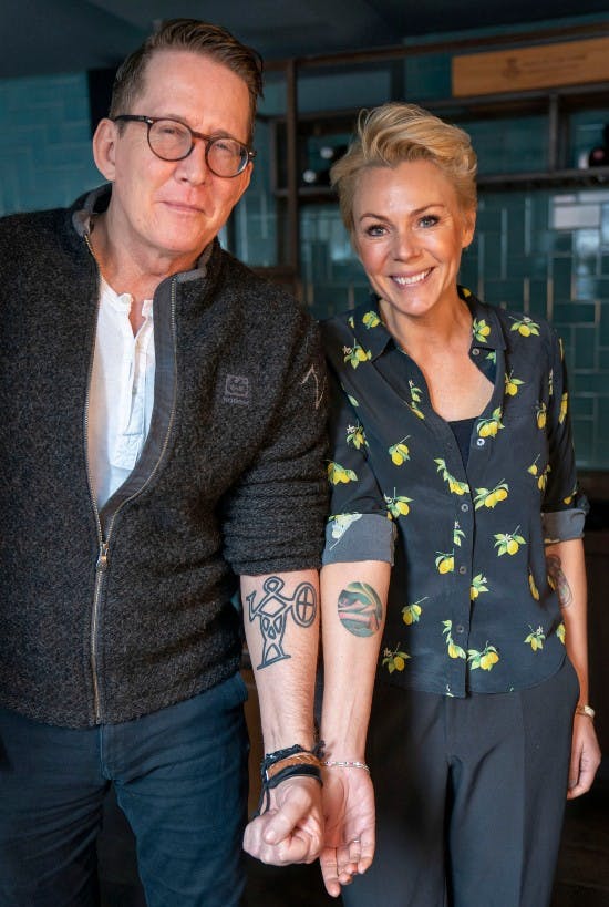 Thomas Bo Larsen og Lene Beier