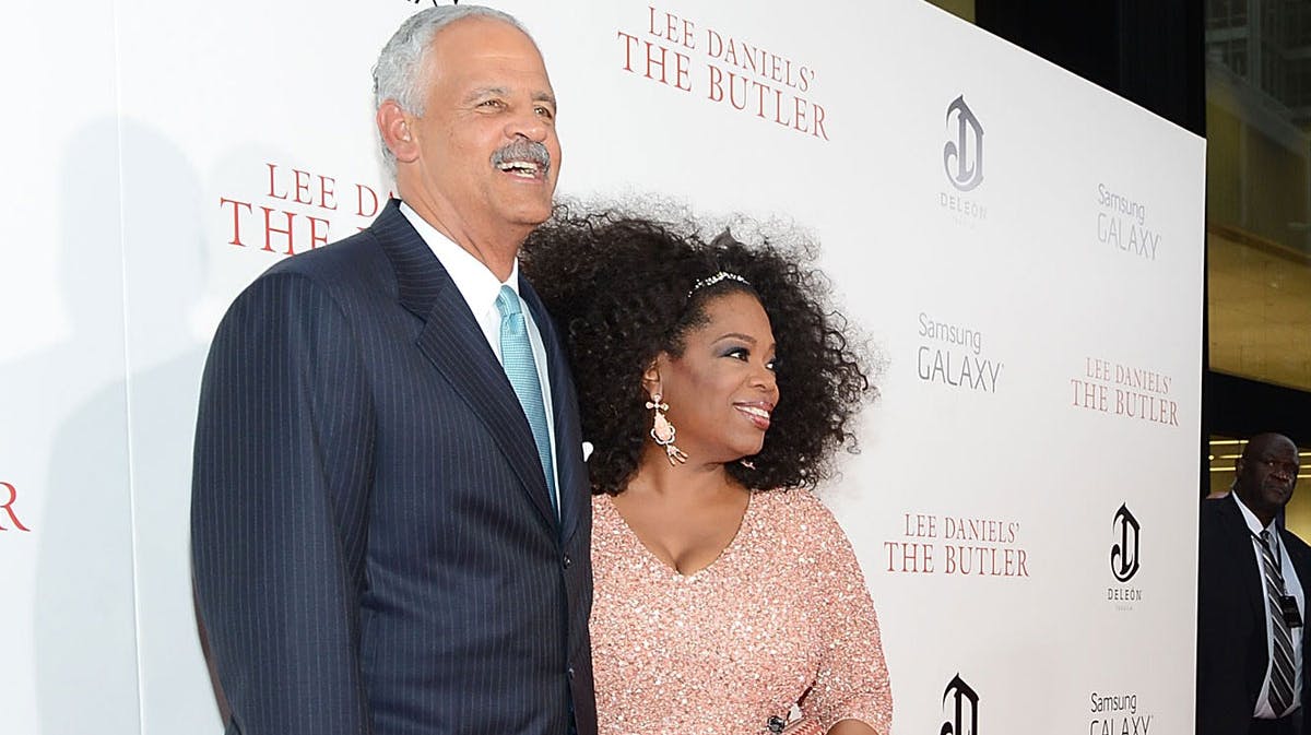 Oprah Winfrey og Stedman Graham