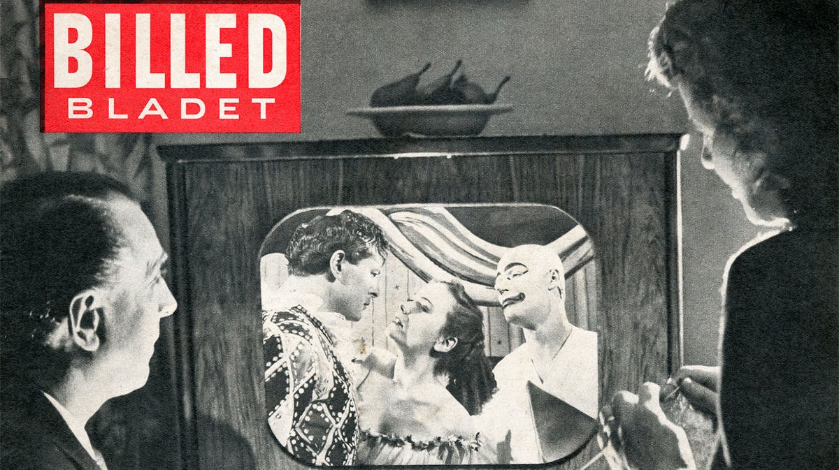 En revolution i hjemmet, skrev BILLED-BLADET i 1951 om TV'ets indtog i Danmark.