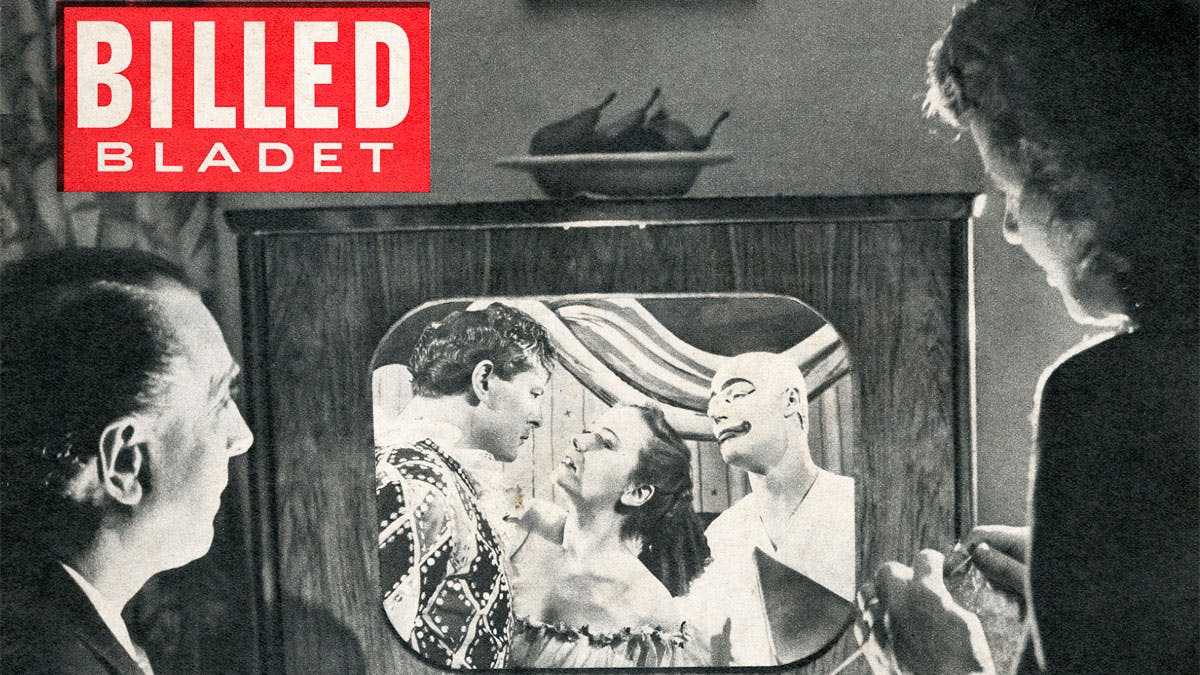 En revolution i hjemmet, skrev BILLED-BLADET i 1951 om TV'ets indtog i Danmark.
