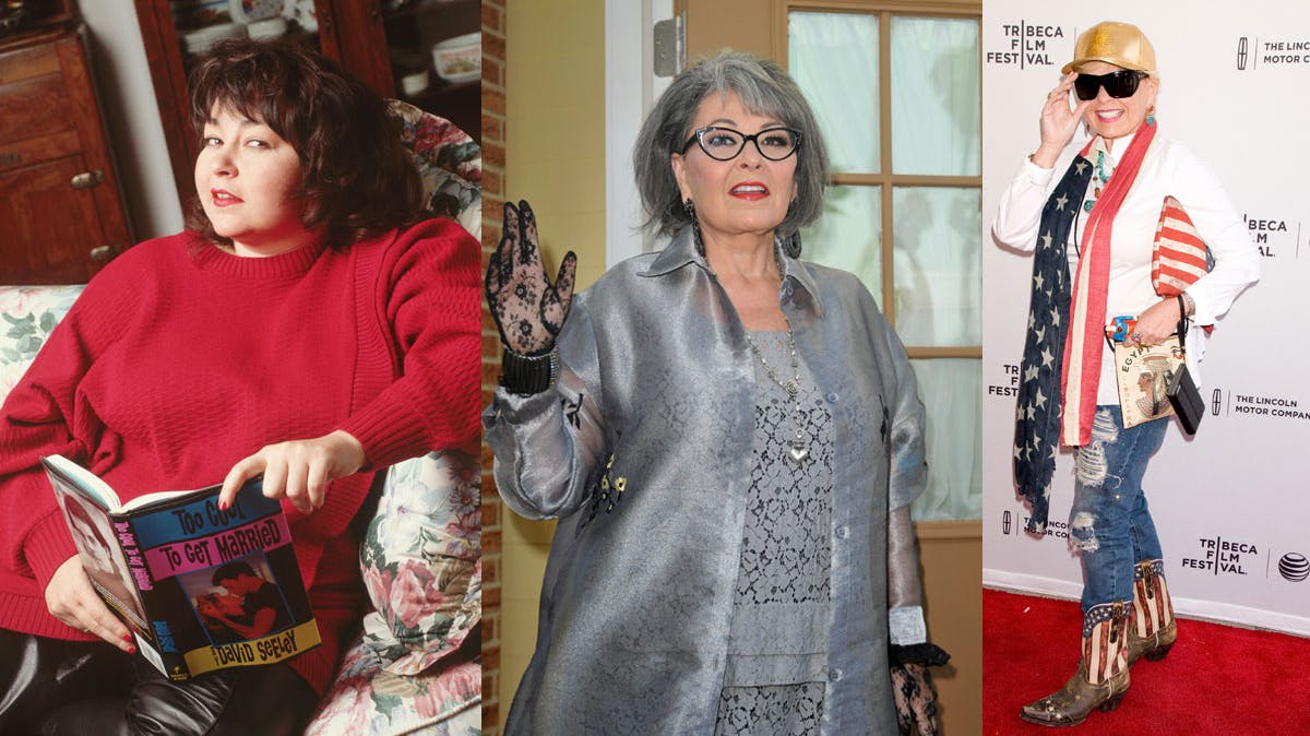 Hun er slet ikke til at genkende, Roseanne Barr.