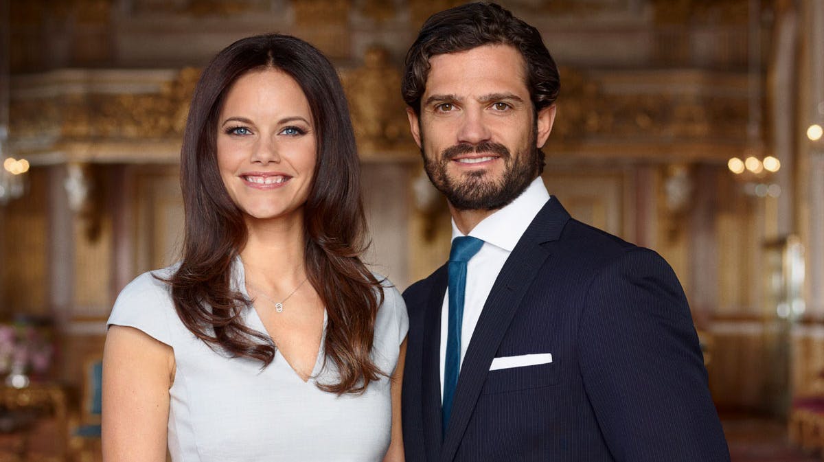 Det nye billede af prins Carl Philip og Sofia Hellqvist.