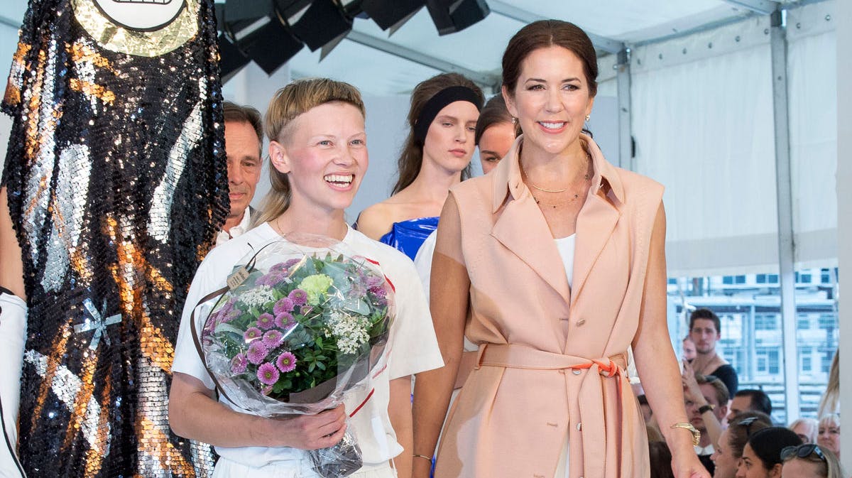 Kronprinsesse Mary havde en skøn eftermiddag til modeugen.