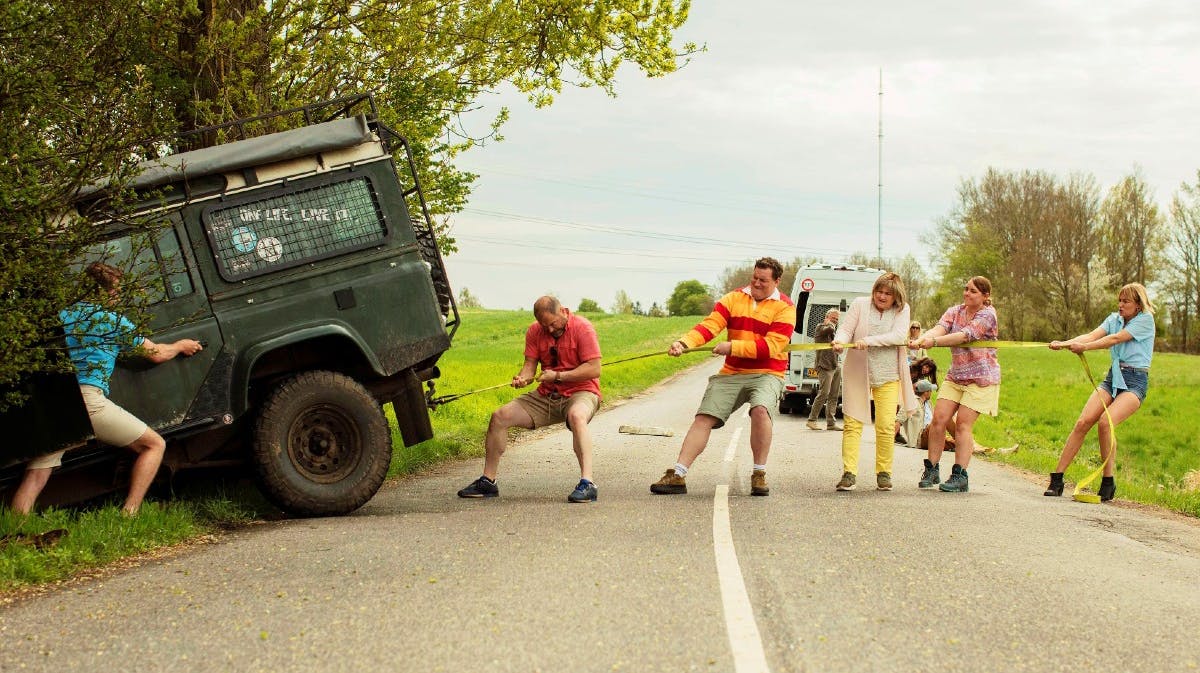 TV 2's nye serie "Overleverne". 