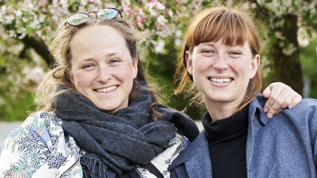 Josefine og Katrine Vintov.