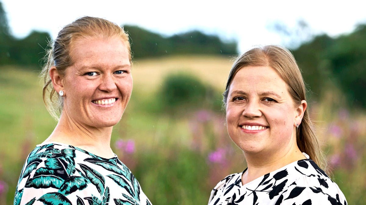 Isabel og Tina Rosiak Lønborg.