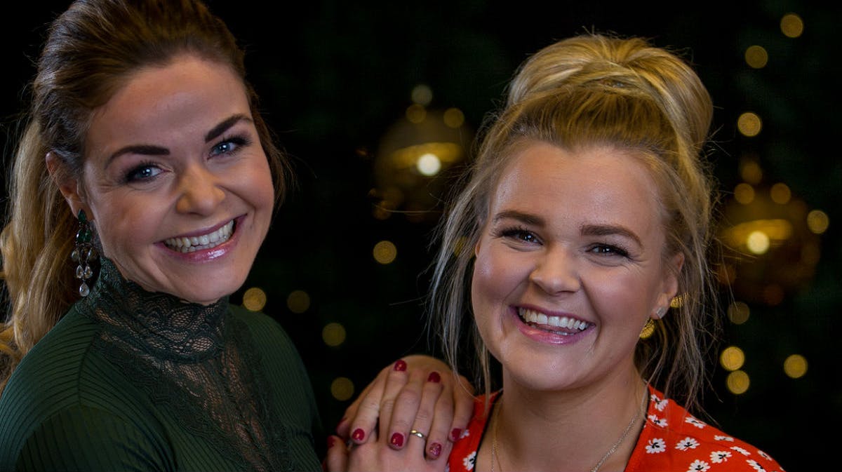 Ditte Julie og Liv Martine.