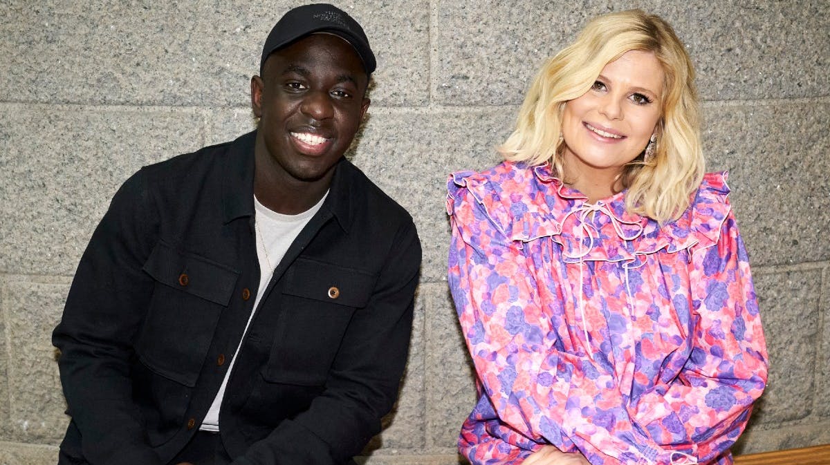 Melvin Kakooza og Sofie Linde