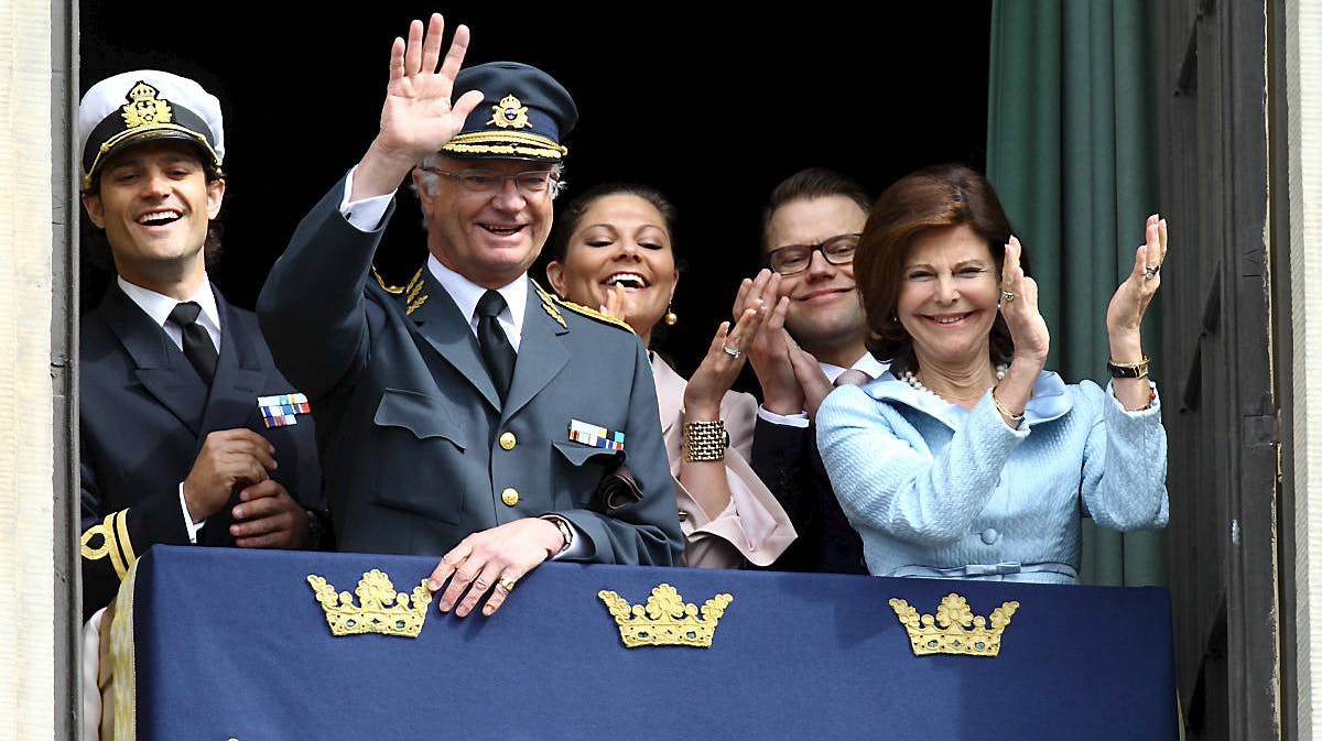 Kong Carl Gustaf og dronning Silvia