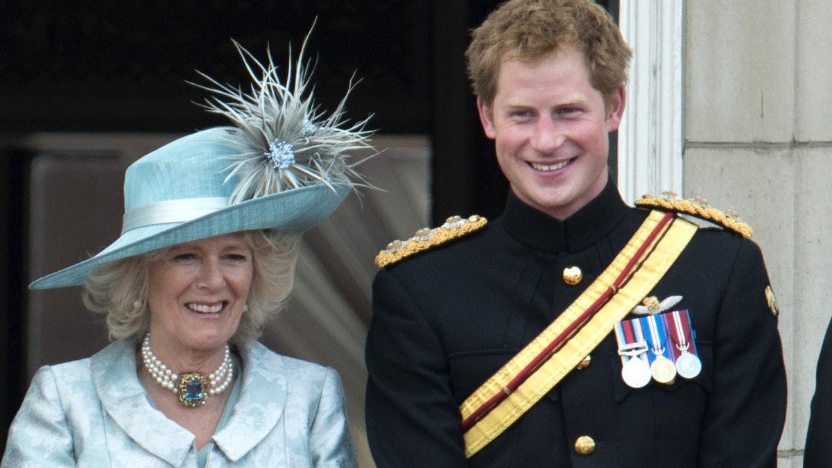 Hertuginde Camilla og prins Harry