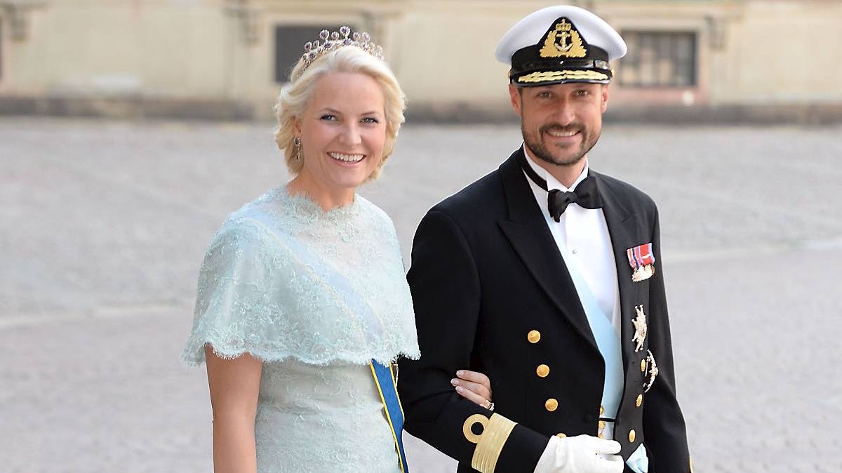 Kronprinsesse Mette-Marit og kronprins Haakon.