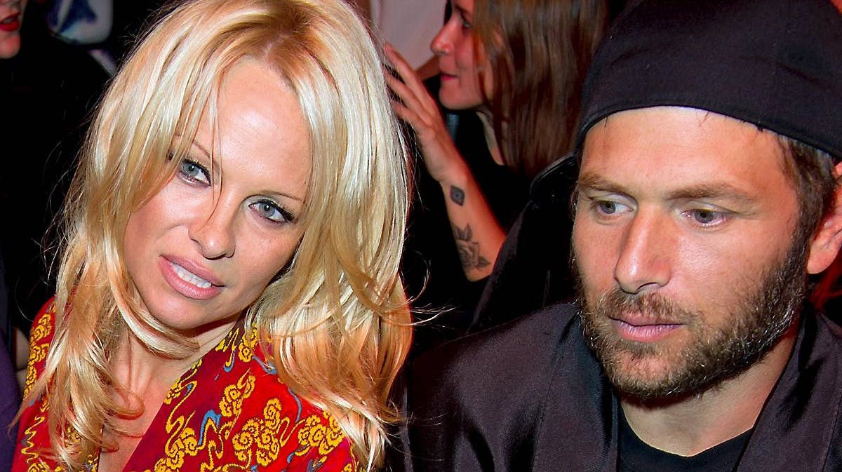 Pamela Anderson og Rick Salomon.