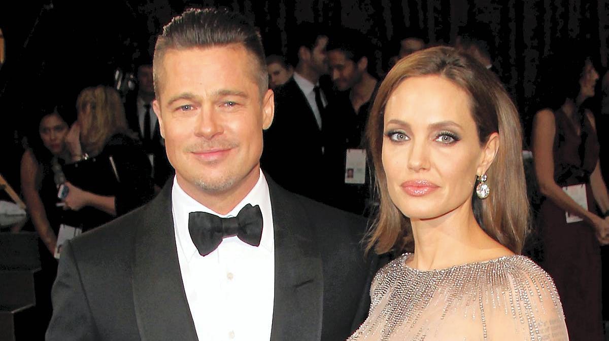 Brad Pitt og Angelina Jolie