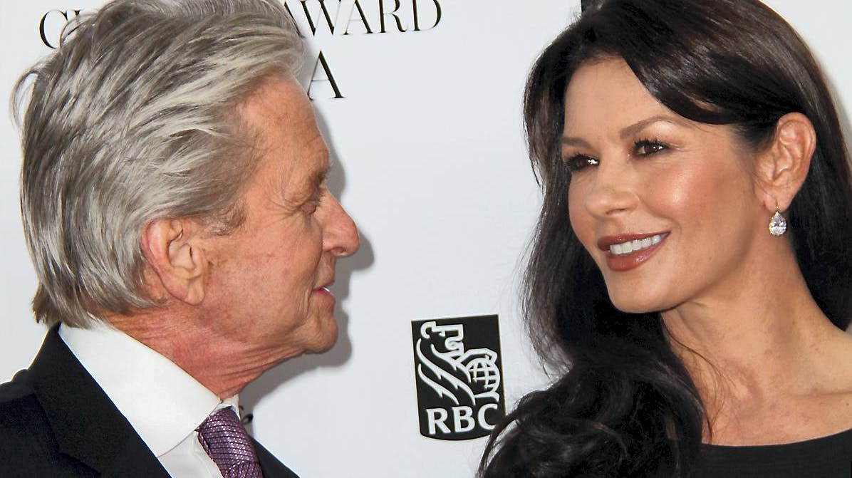 Michael Douglas og Catherine Zeta-Jones.