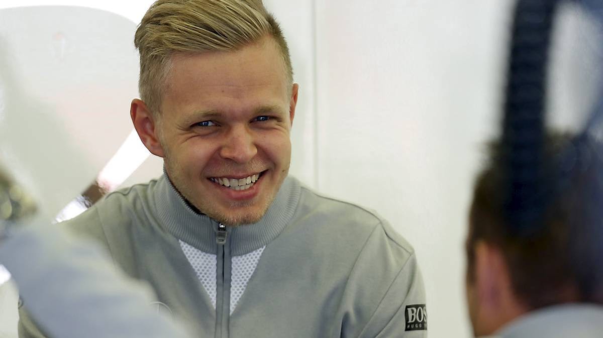 Kevin Magnussen fik royalt skulderklap før eftermiddagens Formel 1-race