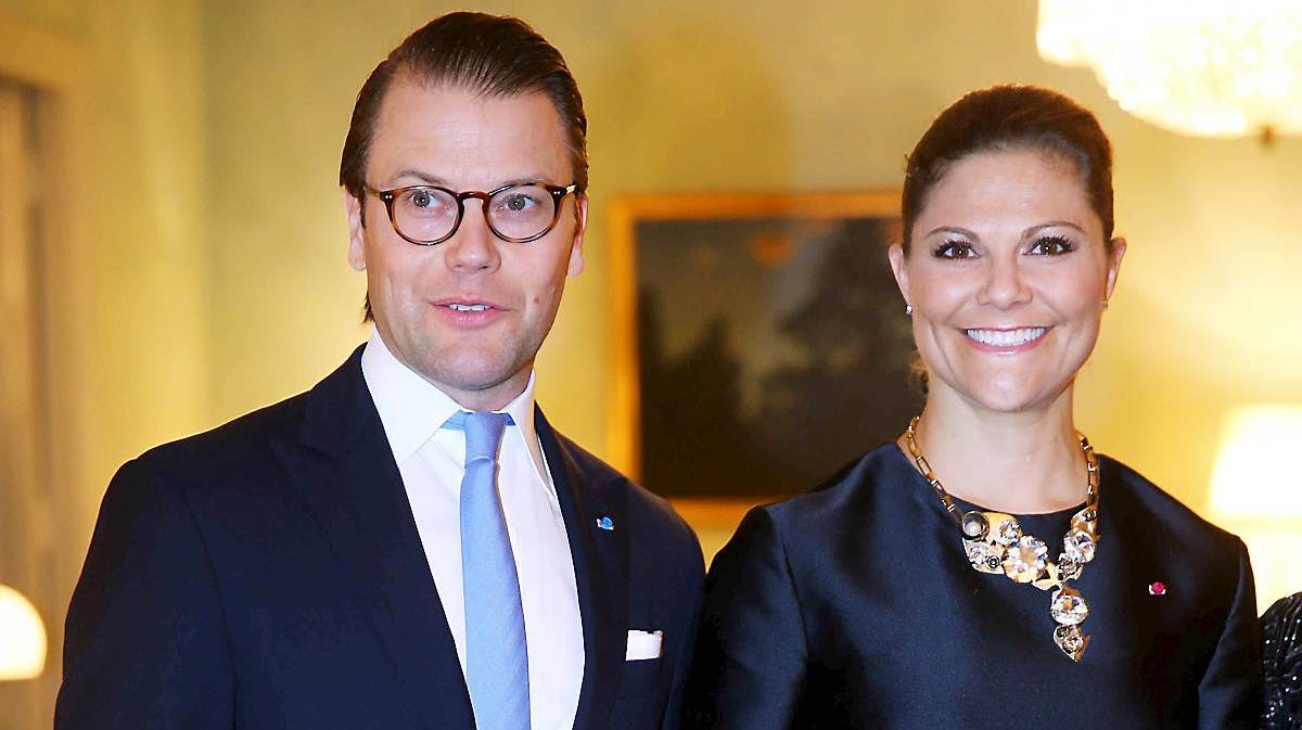 Prins Daniel og kronprinsesse Victoria i Estland.