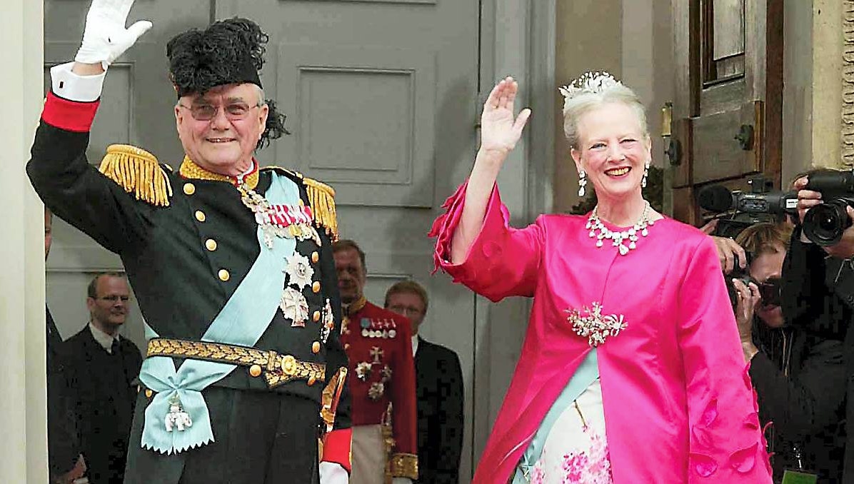 Dronning Margrethe og prins Henrik, 14. maj 2004.