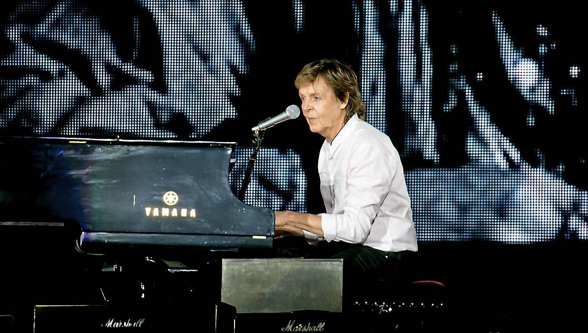 Paul McCartney ved Roskilde Festival 2015.