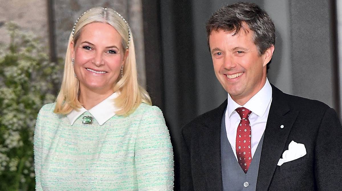 Kronprins Frederik og kronprinsesse Mette-Marit.